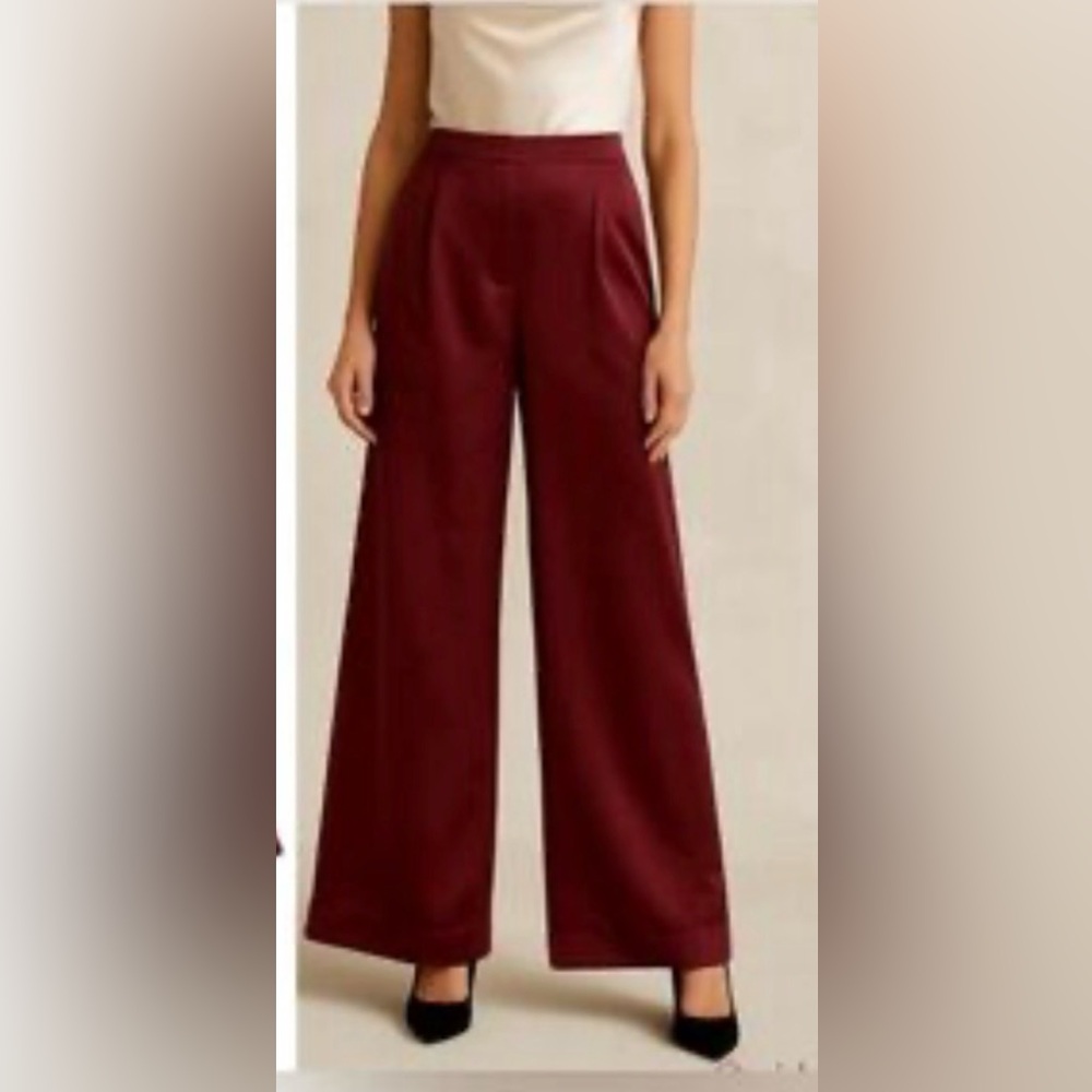 Leith burgandy Trousers